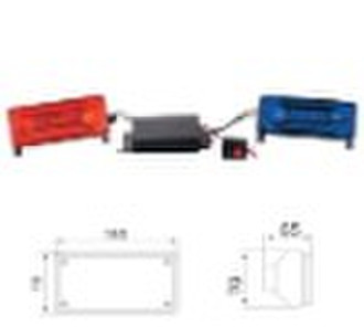 square motorcycle strobe light