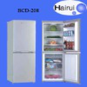 Silver 208L double door  Refrigerator/fridge