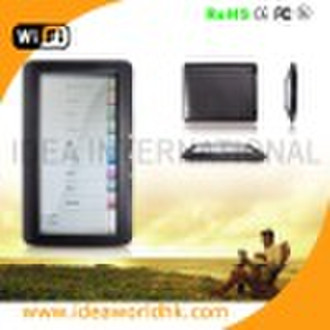 touch screen ebook reader with WIFI