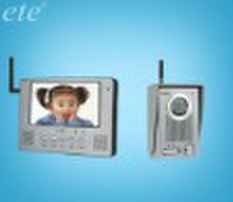 7" TFT LCD Digital Wireless Video Door Phone