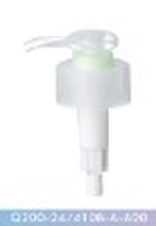 Transparent cream pump