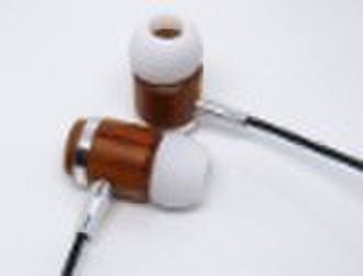 wood earphone