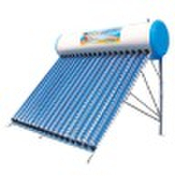 Non-Pressured Solar Energy Water Heaters