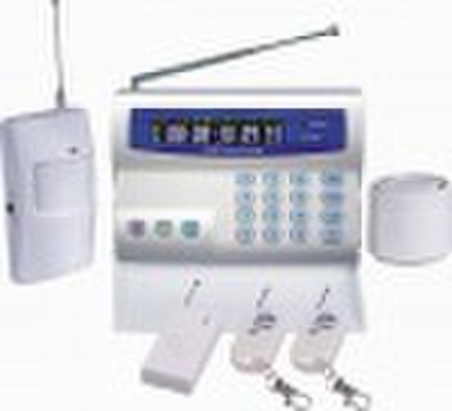 11 zones GSM Wireless alarm system with LCD screen