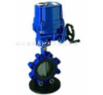 Electric center line butterfly valve