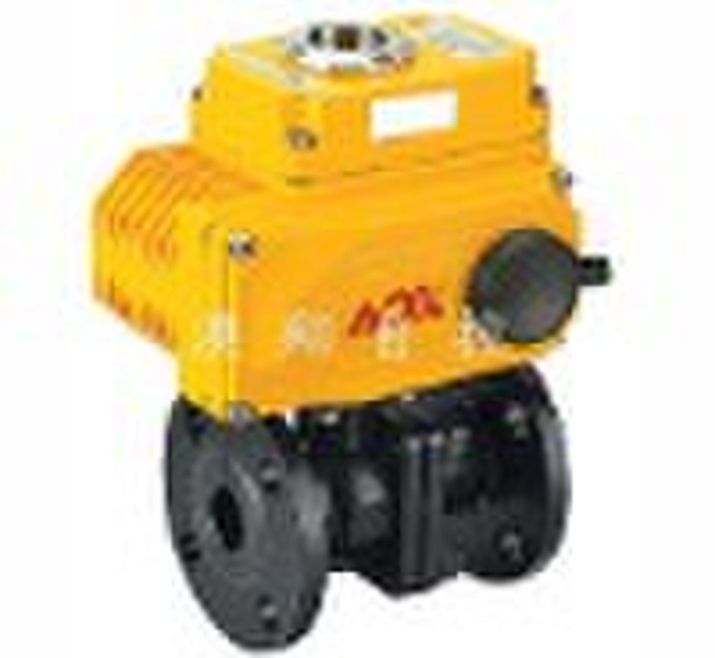 AOX electric flange ball valve