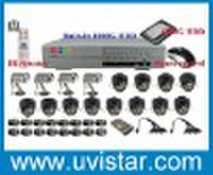 16CH H.264 CCTV-System