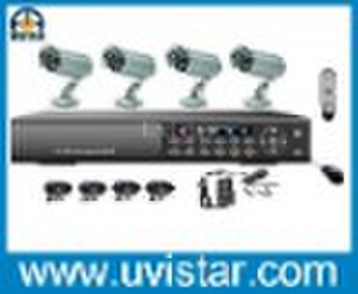 4CH H.264 CCTV DVR-System