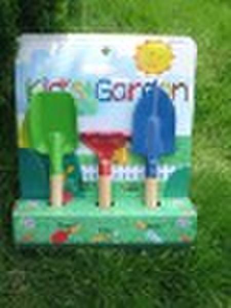 kids' garden tool set