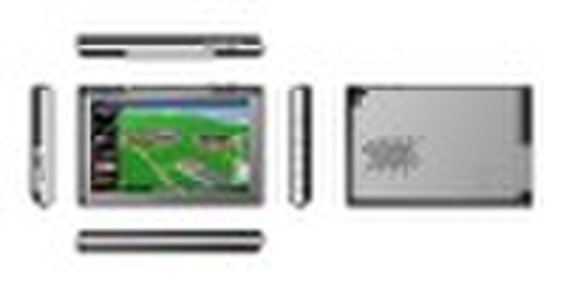 4.3'' car GPS Navigator with ISDB-T and BT