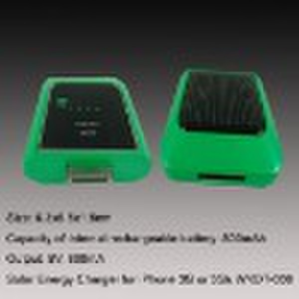 Solar Powered  Battery Charger for iPhone,  Solar