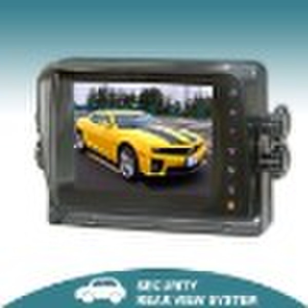 5 Inch digital touch button car rearview monitor