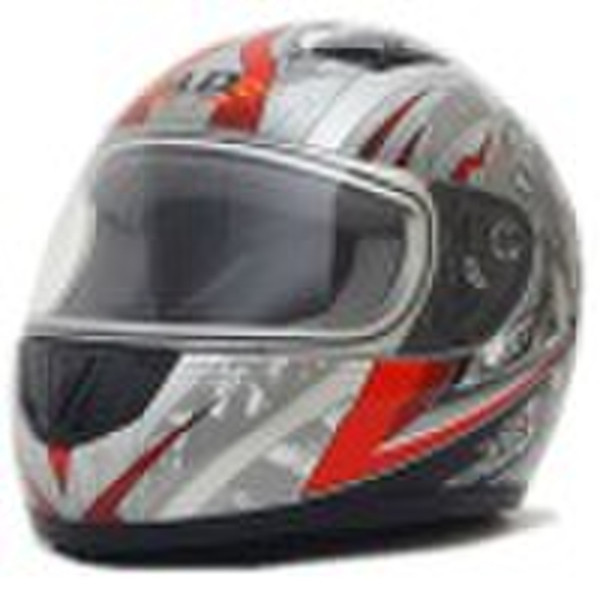 Motorrad-Integralhelm Fiberglas Schale ECE