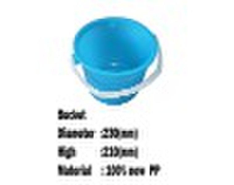 Plastic bucket(21cm) water bucket