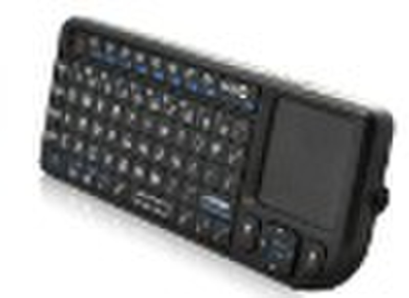 2.4G Wireless Mini Keyboard with Touchpad + Laser