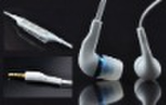 Volume control in-ear handsfree