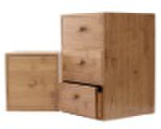 Eco-friendly  Bamboo 3-Drawer
