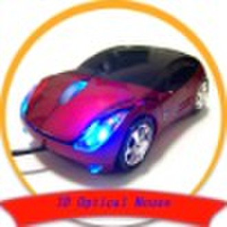 USB 2.0 3D Optical Mouse Black Car Mäuse für PC / Lap