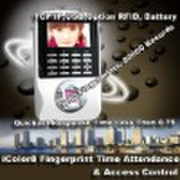 ZKS-icolor8 Fingerprint Time Attendance And Access