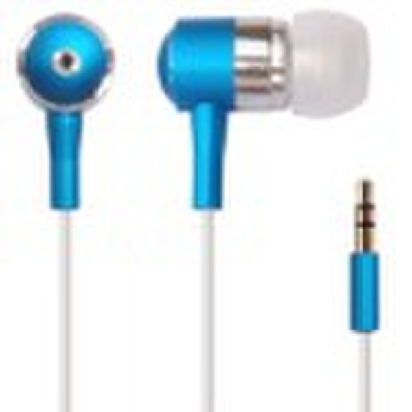 mp3 earphones with metal housing