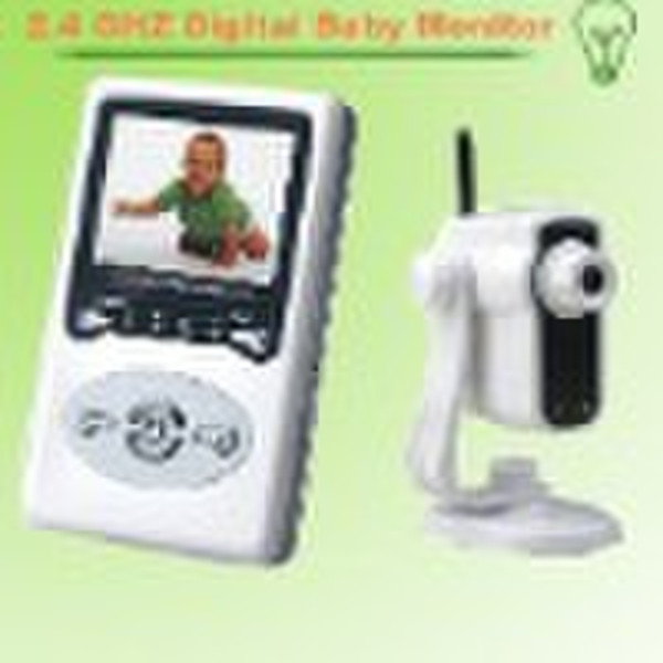 2.4GHz Digital Wireless LCD-Baby-Monitor
