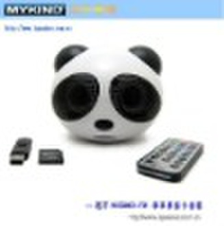 Multifunctional USB + SD (TF) Card Panda Mini Spea