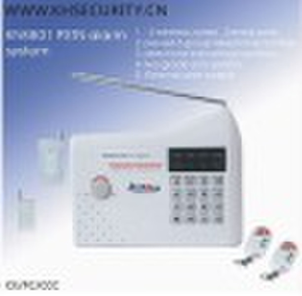 PSTN Wireless Alarm System( connect with alarm cen