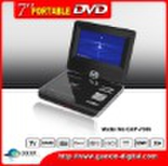 7 Inch portable dvd player