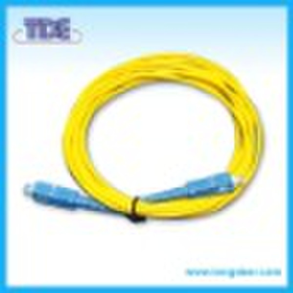 SC SM simplex fiber optic patch cord