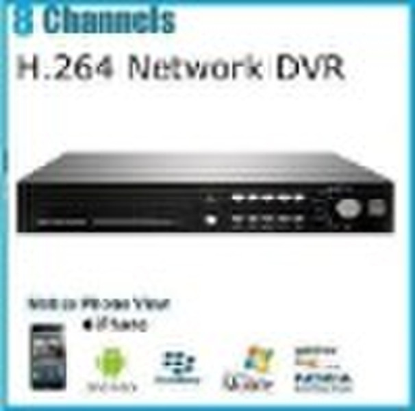 8-Kanal DVR Handy mit 3G-Funktionen und E-Mail-notific