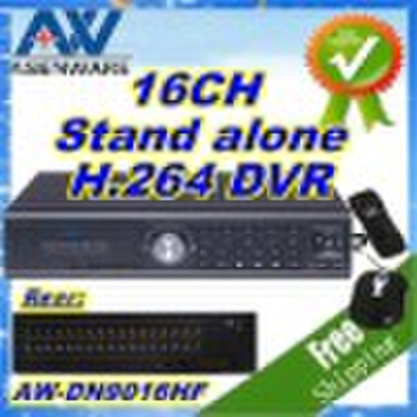 H.264 CCTV 16CH Standalone-Netzwerk-DVR