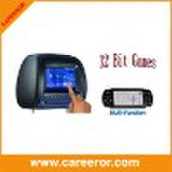 7-inch TFT LCD touch screen Headrest DVD player fo