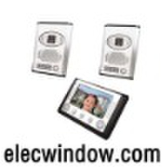 Color Intercom Video Door Phone+2 Outdoor Units