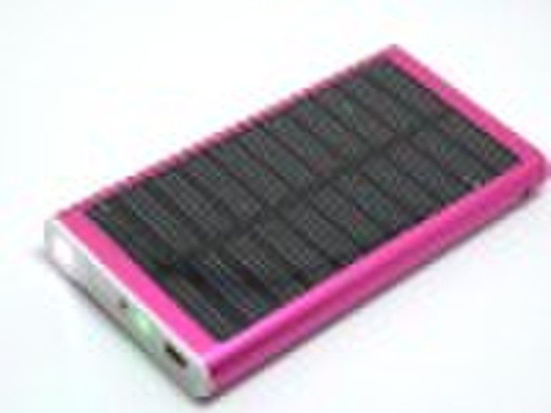 Solar charger for MP3, MP4, mobile phone, PDA &