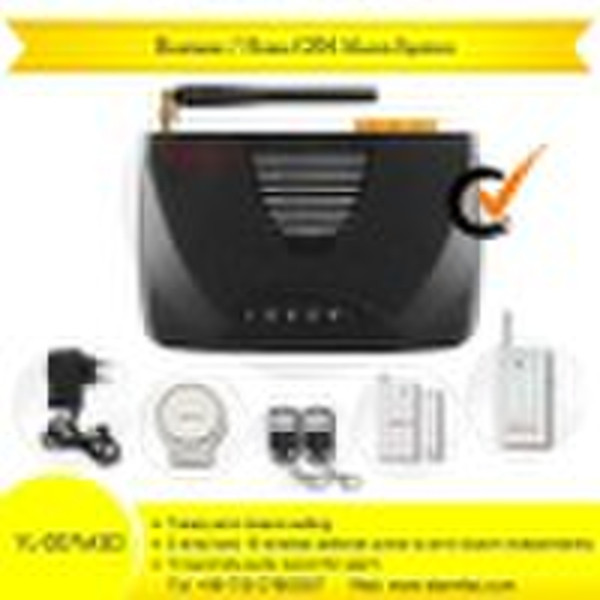 wireless GSM home/business security alarm system