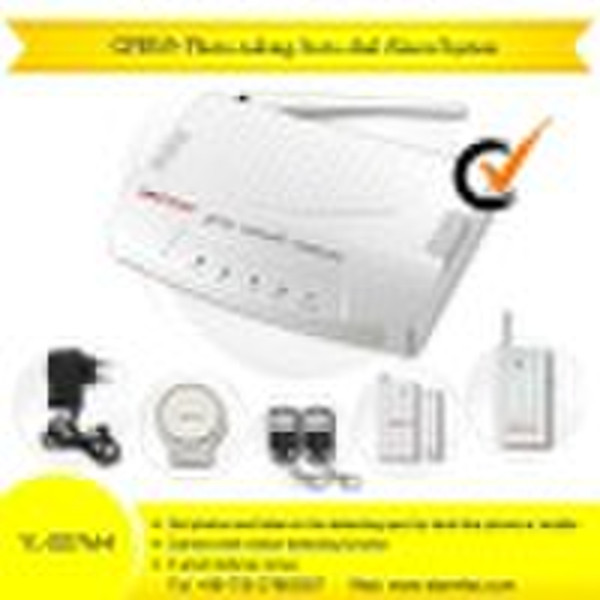 GSM/GPRS home alarm system with photo-taking