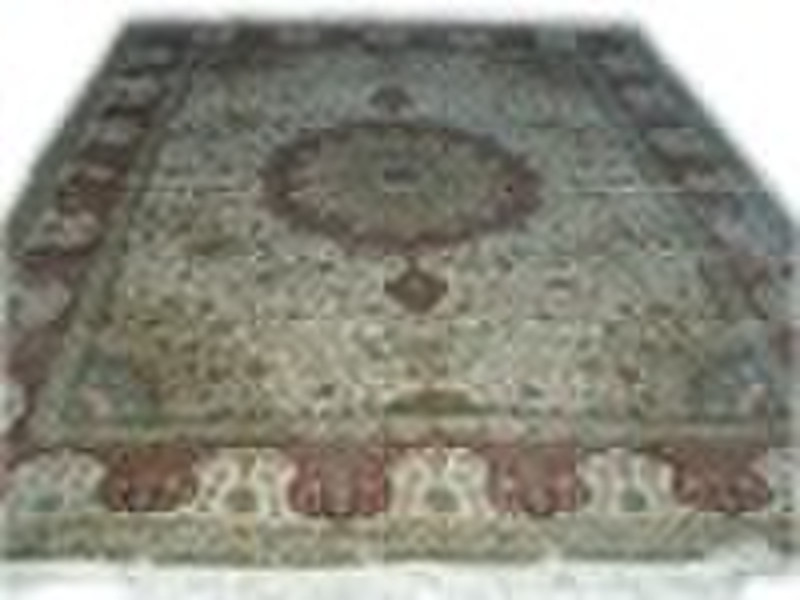 100% Hand knotted Silk Persian Carpets