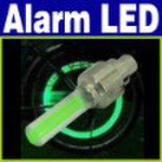 NEW Car Bike Tire Valve Cap Flash LED Wheel Light