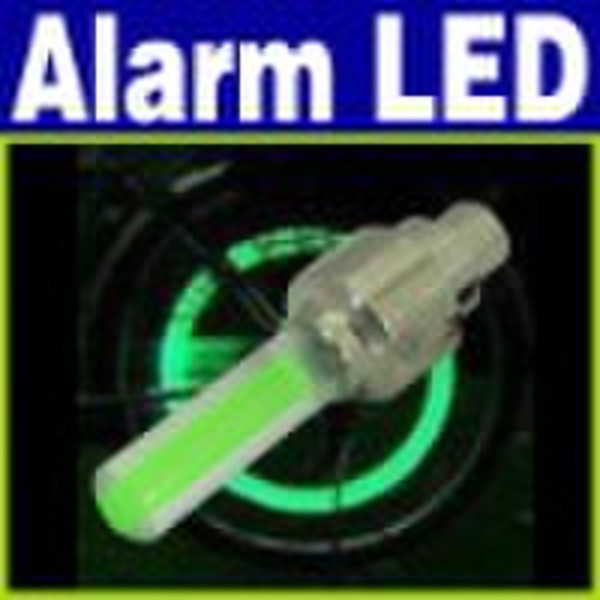 NEW Car Bike Tire Valve Cap Flash LED Wheel Light