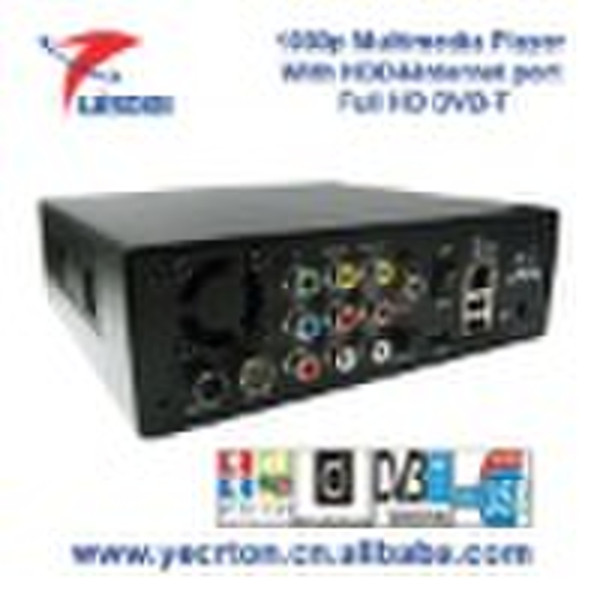 Portugal Internet Multimedia Player with 1080p HDD