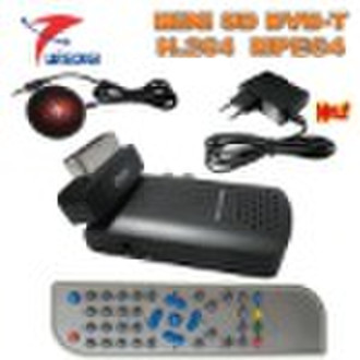 Portable SD Mini Scart DVB-T digital TV receiver