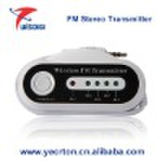 2010 hot sale digital LED  wirelesss FM transmitte