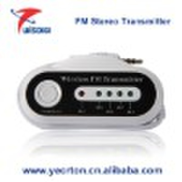 2010 hot sale digital LED  wirelesss FM transmitte