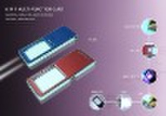 LED magnifier card /Multi-functional LED card /LED