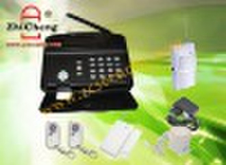 24 zone color LCD home alarm system