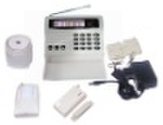 GSM LCD home alarm system