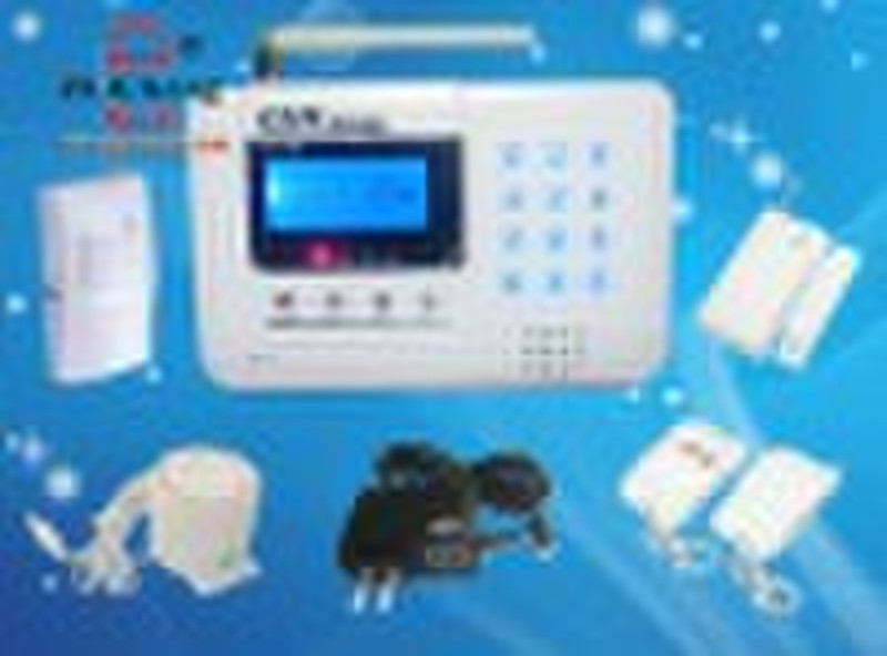 home security Color LCD GSM alarm system