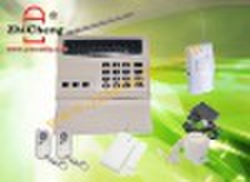 Wired & wireless burglar alarm system