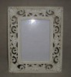 White Washed Vintage Photo Frame