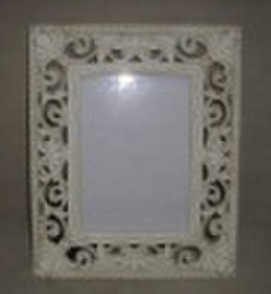 White Washed Vintage Photo Frame